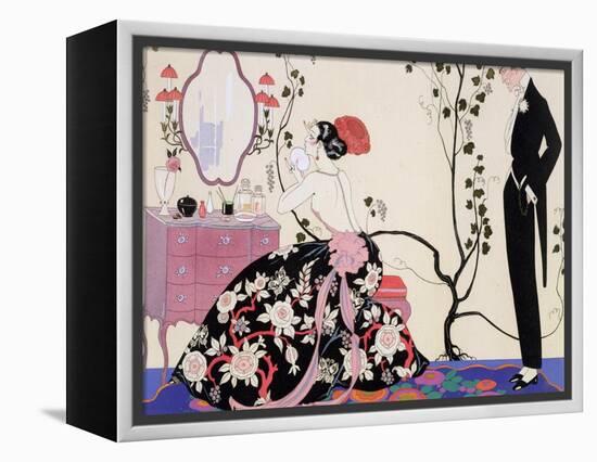 The Backless Dress-Georges Barbier-Framed Premier Image Canvas