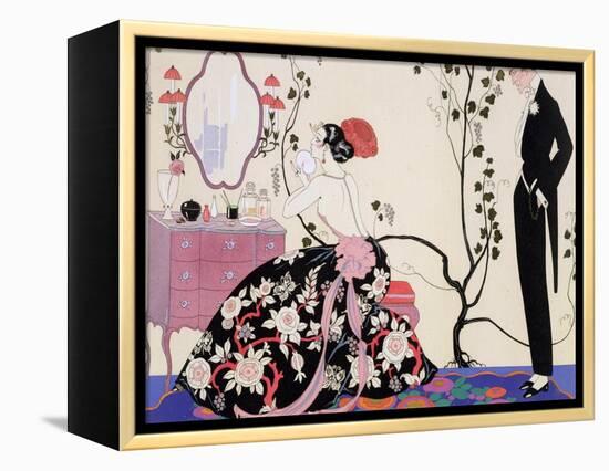 The Backless Dress-Georges Barbier-Framed Premier Image Canvas