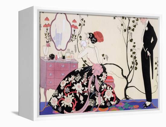 The Backless Dress-Georges Barbier-Framed Premier Image Canvas