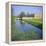 The Backs, River Cam, Clare College, Cambridge, Cambridgeshire, England, UK-Geoff Renner-Framed Premier Image Canvas