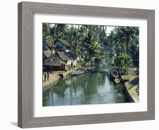 The Backwaters, Kerala State, India, Asia-Sybil Sassoon-Framed Photographic Print