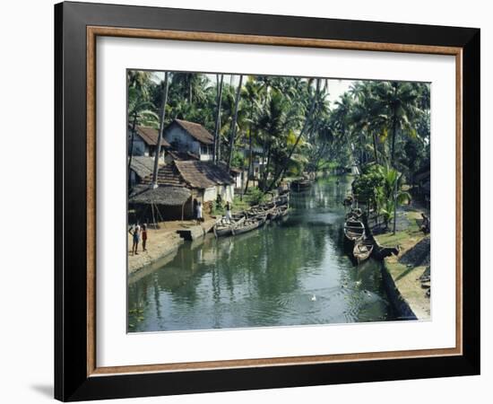 The Backwaters, Kerala State, India, Asia-Sybil Sassoon-Framed Photographic Print