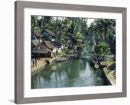 The Backwaters, Kerala State, India, Asia-Sybil Sassoon-Framed Photographic Print