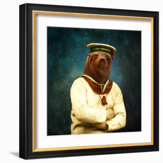 The Bad Boy-Martine Roch-Framed Art Print