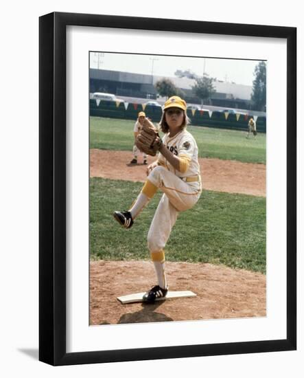 The Bad News Bears, Tatum O'Neal, 1976-null-Framed Photo