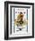 THE BAD NEWS BEARS, US poster, from left: Tatum O'Neal, Walter Matthau, 1976-null-Framed Premium Giclee Print