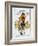 THE BAD NEWS BEARS, US poster, from left: Tatum O'Neal, Walter Matthau, 1976-null-Framed Art Print