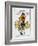 THE BAD NEWS BEARS, US poster, from left: Tatum O'Neal, Walter Matthau, 1976-null-Framed Art Print