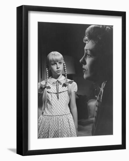 The Bad Seed, Patty Mccormack, Nancy Kelly, 1956-null-Framed Photo