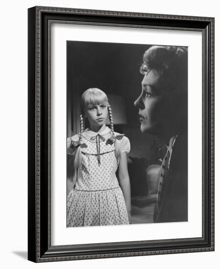 The Bad Seed, Patty Mccormack, Nancy Kelly, 1956-null-Framed Photo