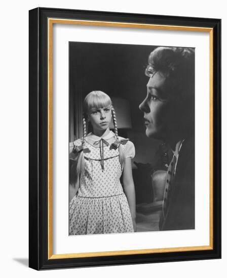 The Bad Seed, Patty Mccormack, Nancy Kelly, 1956-null-Framed Photo