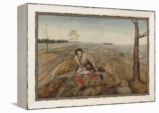 The Bad Shepherd-Pieter Brueghel the Younger-Framed Premier Image Canvas