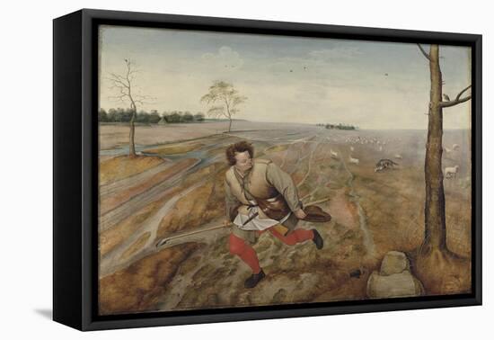 The Bad Shepherd-Pieter Brueghel the Younger-Framed Premier Image Canvas