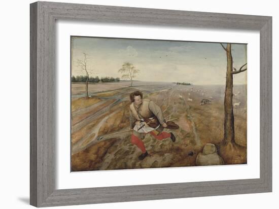 The Bad Shepherd-Pieter Brueghel the Younger-Framed Giclee Print