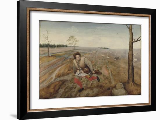 The Bad Shepherd-Pieter Brueghel the Younger-Framed Giclee Print