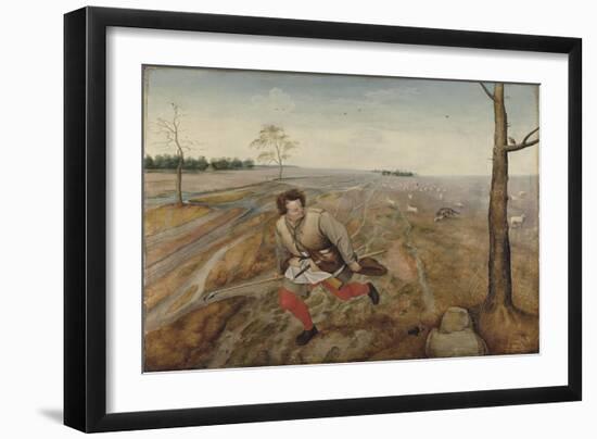 The Bad Shepherd-Pieter Brueghel the Younger-Framed Giclee Print