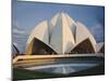 The Bahai Lotus Flower Temple, Built in 1980, Centre of the Bahai Faith, Delhi, India-Christopher Rennie-Mounted Photographic Print