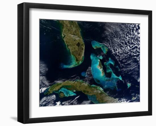 The Bahamas, Florida, and Cuba-Stocktrek Images-Framed Photographic Print