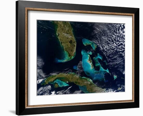 The Bahamas, Florida, and Cuba-Stocktrek Images-Framed Photographic Print