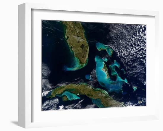The Bahamas, Florida, and Cuba-Stocktrek Images-Framed Photographic Print