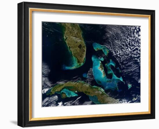 The Bahamas, Florida, and Cuba-Stocktrek Images-Framed Photographic Print