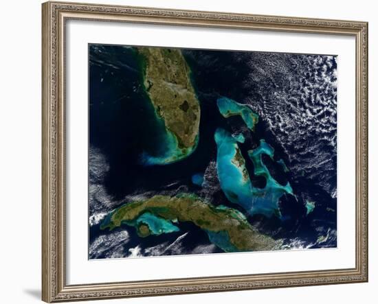 The Bahamas, Florida, and Cuba-Stocktrek Images-Framed Photographic Print