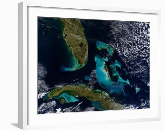 The Bahamas, Florida, and Cuba-Stocktrek Images-Framed Photographic Print