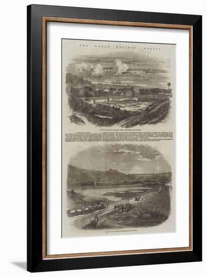 The Bahia Railway, Brazil-Richard Principal Leitch-Framed Giclee Print