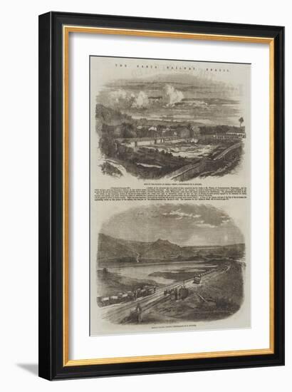 The Bahia Railway, Brazil-Richard Principal Leitch-Framed Giclee Print