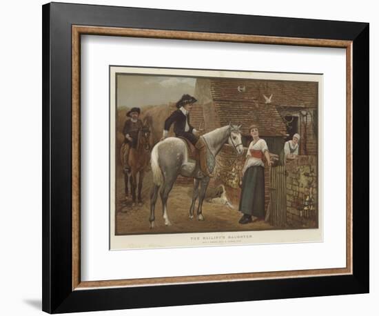 The Bailiff's Daughter-Edward Killingworth Johnson-Framed Giclee Print