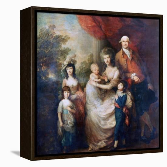 The Baillie Family, C1784-Thomas Gainsborough-Framed Premier Image Canvas