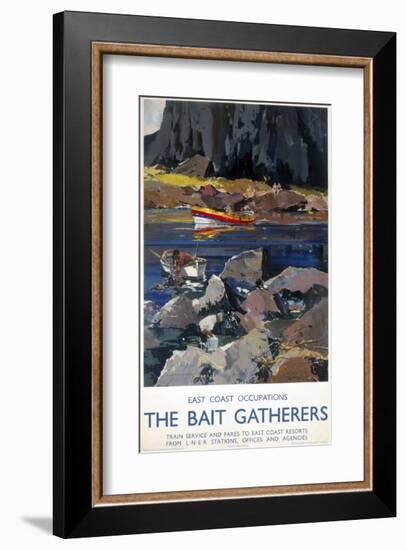 The Bait Gatherers-null-Framed Art Print