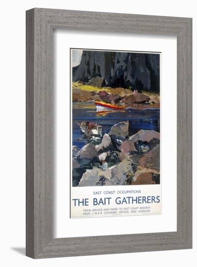 The Bait Gatherers-null-Framed Art Print