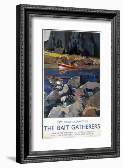 The Bait Gatherers-null-Framed Art Print