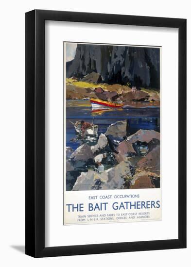The Bait Gatherers-null-Framed Art Print