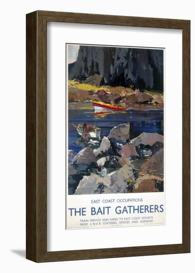 The Bait Gatherers-null-Framed Art Print