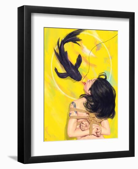 The Bait-Alexander Grahovsky-Framed Art Print