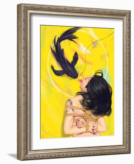 The Bait-Alexander Grahovsky-Framed Art Print