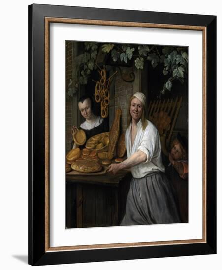 The Baker Arent Oostwaard and his Wife Catherina Keizerswaard. 1658-Jan Steen-Framed Giclee Print