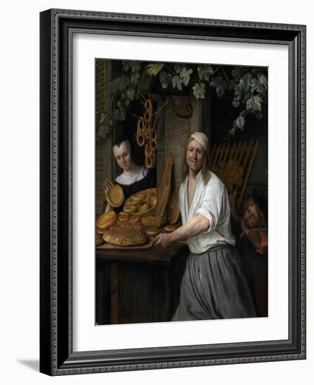 The Baker Arent Oostwaard and his Wife Catherina Keizerswaard. 1658-Jan Steen-Framed Giclee Print