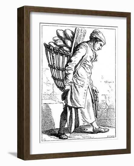 The Baker-Bouchardon-Framed Giclee Print