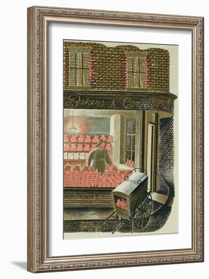 The Bakers and Confectioners-Eric Ravilious-Framed Giclee Print