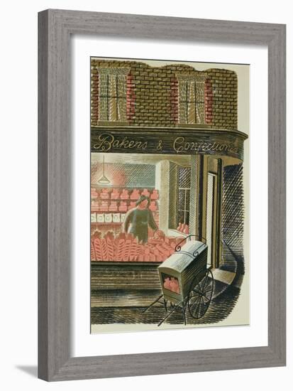 The Bakers and Confectioners-Eric Ravilious-Framed Giclee Print