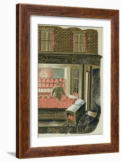 The Bakers and Confectioners-Eric Ravilious-Framed Giclee Print