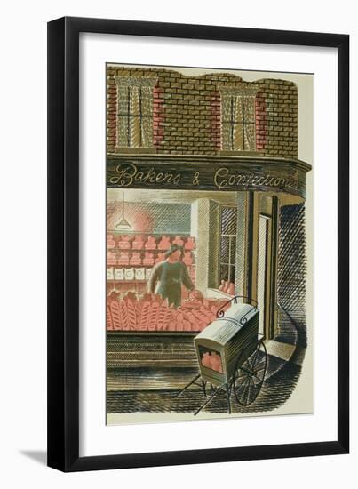 The Bakers and Confectioners-Eric Ravilious-Framed Giclee Print