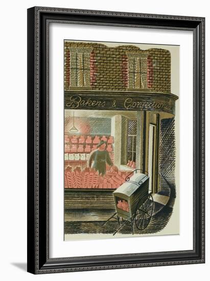 The Bakers and Confectioners-Eric Ravilious-Framed Giclee Print