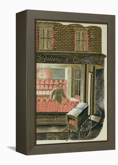 The Bakers and Confectioners-Eric Ravilious-Framed Premier Image Canvas