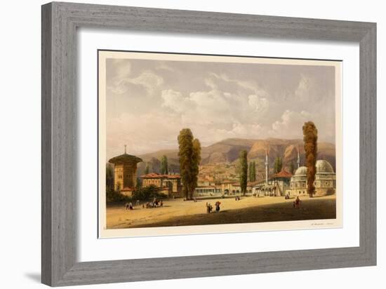 The Bakhchisaray Khan's Palace, 1856-Carlo Bossoli-Framed Giclee Print