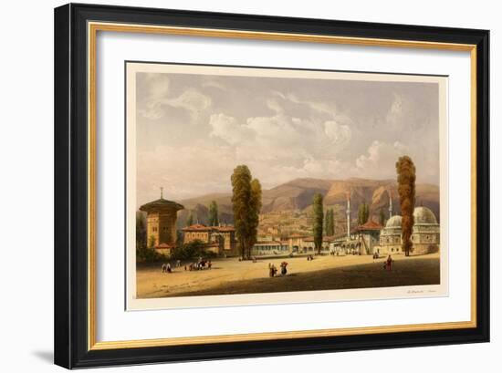 The Bakhchisaray Khan's Palace, 1856-Carlo Bossoli-Framed Giclee Print