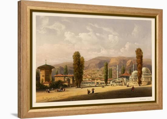 The Bakhchisaray Khan's Palace, 1856-Carlo Bossoli-Framed Premier Image Canvas